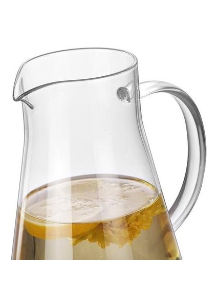 1500 ml Büyük Kapasiteli Cam Şişe Şeffaf Çaydanlık Paslanmaz Çelik Filtre Su Isıtıcısı Kaynar Su Şişeleri Sürahi Suyu Pot | Sürahi (Yurt Dışından)