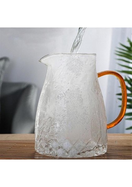 1 Adet Cam Sürahi Büyük Kapasiteli Çay Sürahi Kapaklı Ev Cam Su Sürahisi Sıcak Soğuk Çay Suyu Için Su Sürahisi Çay Potu | Sürahi (Yurt Dışından)