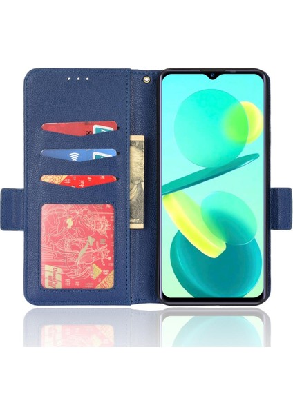 Oukitel C25 Cüzdan Pu Deri Kart Yuvaları Tutucu Yan Toka Için Kılıf (Yurt Dışından) fiyatları