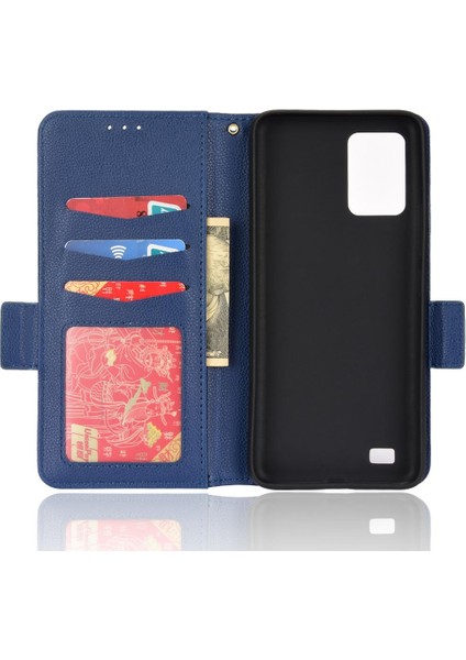 Oukitel C25 Cüzdan Pu Deri Kart Yuvaları Tutucu Yan Toka Için Kılıf (Yurt Dışından) modelleri
