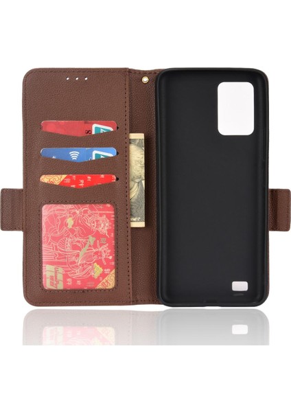 Oukitel C25 Cüzdan Pu Deri Kart Yuvaları Tutucu Yan Toka Için Kılıf (Yurt Dışından) fiyatları