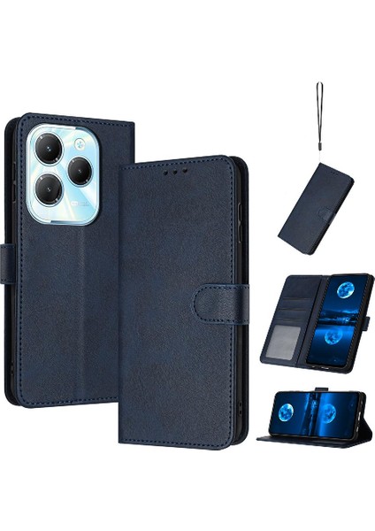 Tecno Spark 20 Pro 4g Kickstand Için Kart Yuvası ile Toka ile Flip Case (Yurt Dışından)