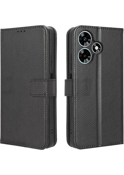 Infinix Sıcak Case Manyetik Cüzdan Kapak Kickstand Kart Tutucu Için Kılıf (Yurt Dışından)