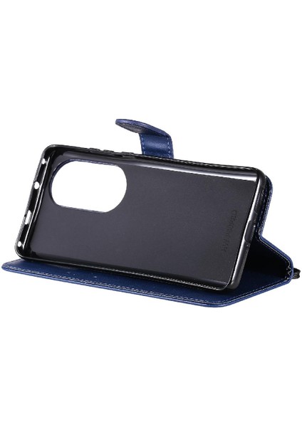 Kart Yuvası Iş ile Huawei P50 Pro Klasik Düz Renk Için Flip Case (Yurt Dışından) indirimleri