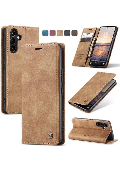 Samsung Galaxy A54 5g Için Flip Case Kart Yuvası Kickstand Vintage Pu (Yurt Dışından) fırsatları
