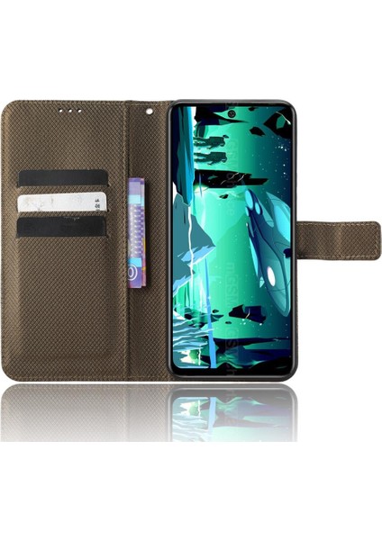 Infinix Sıcak 20S Kickstand Kart Tutucu Kapak Manyetik Cüzdan Için Kılıf (Yurt Dışından)