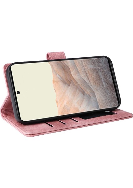 Google Piksel 6 Pro Flip Kapak Için Flip Case Cüzdan Darbeye Basit Kılıf (Yurt Dışından) modelleri