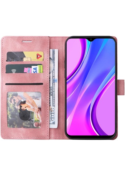 Xiaomi Redmi 9 Cüzdan Için Flip Case Basit Iş Deri Kılıf Flip (Yurt Dışından) indirimleri