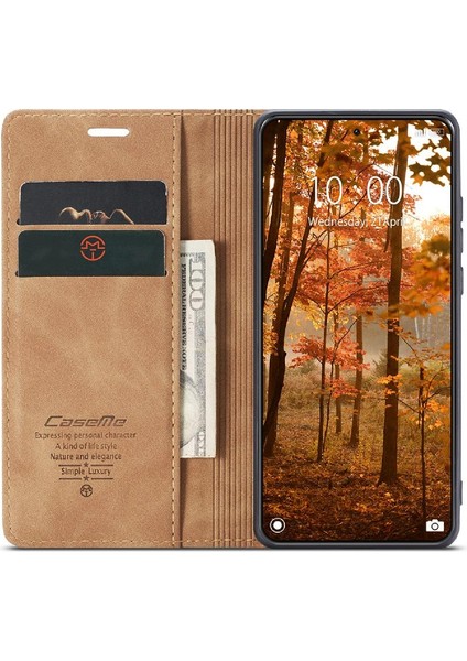Xiaomi 14 Pro Vintage Pu Deri Cüzdan Manyetik Kapatma Için Flip Case (Yurt Dışından) modelleri