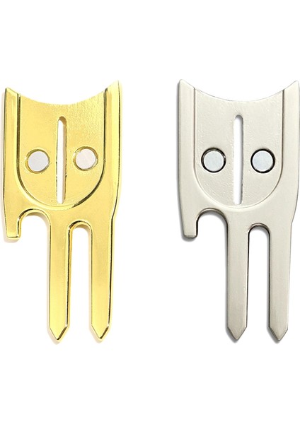 Golf Hizalama Aracı Golf Divot Onarım Aracı Taşınabilir Golfçü Çatal Kavisli Tükürmek Araçları Erkekler Kadınlar Için Golfçüler (Yurt Dışından)