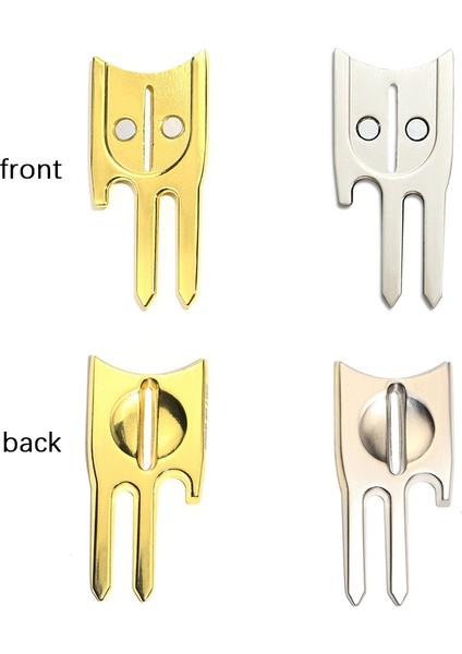 Golf Hizalama Aracı Golf Divot Onarım Aracı Taşınabilir Golfçü Çatal Kavisli Tükürmek Araçları Erkekler Kadınlar Için Golfçüler (Yurt Dışından) fiyatları