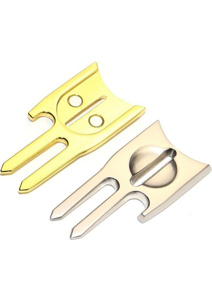 Golf Hizalama Aracı Golf Divot Onarım Aracı Taşınabilir Golfçü Çatal Kavisli Tükürmek Araçları Erkekler Kadınlar Için Golfçüler (Yurt Dışından) fırsatları