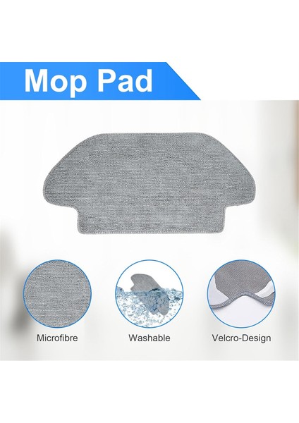 Xiaomi Mi Robot S12/PASPAS 2s/mop Pro/mop P Elektrikli Süpürge, Ana Fırça Filtreleri Paspas Bezleri Için Aksesuarlar Yedek Parçalar (Yurt Dışından)