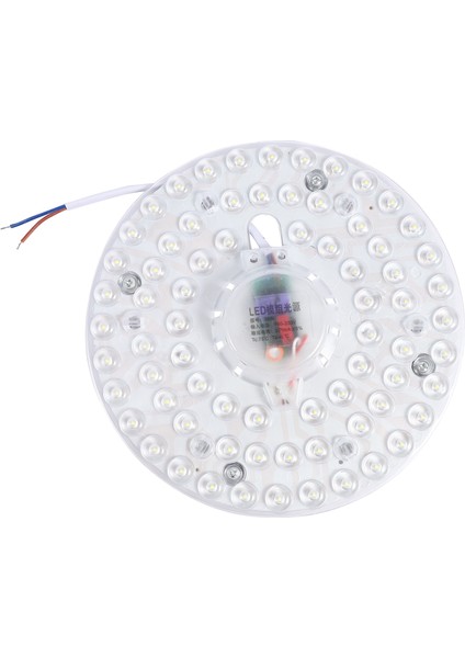 LED Tavan Işık Modülü Işık Kaynağı 36W Yuvarlak Yüksek Parlaklık Aydınlatma Kapalı Tavan Işık Soğuk Beyaz (Yurt Dışından)