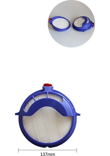 Dyson DC25 Elektrikli El Süpürgesi Için Uygun Ön Filtre Artı Arka Hepa Filtre Topu Elektrikli Süpürge (Yurt Dışından)