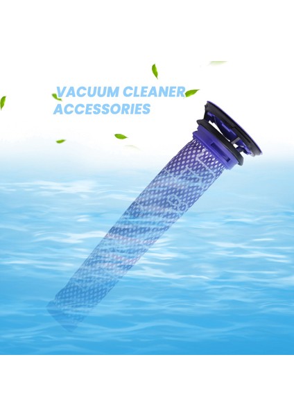Dyson V6 Absolute Kablosuz Çubuk Süpürge Için 1 Ön Filtre ve 1 Hepa Filtre Kiti. Parça No. 965661-01 ve 966741-01'IN Yerine Geçer (Yurt Dışından)