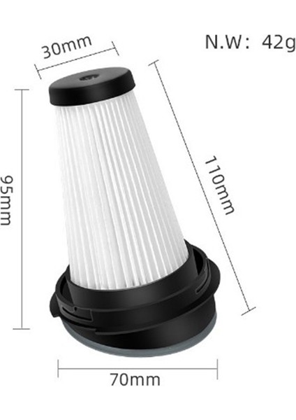 Rowenta ZR005202 Için Hepa Filtreli Elektrikli Süpürge Yedek Aksesuarları Yıkanabilir Kolay Çıkarılabilir ve Değiştirilebilir (Yurt Dışından)