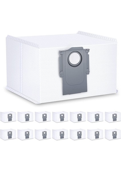 Roborock S7 Maxv Ultra, Q5, Q5+, Q7, Q7+, Q7MAX+, T8, G10S, G10PRO, Toz Torbalarının Değiştirilmesi Için 15 Adet Elektrikli Süpürge Torbası (Yurt Dışından)