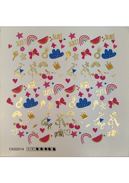 Tırnak Dövmesi, Tırnak Tattoo, Nail Art, Tırnak Sticker