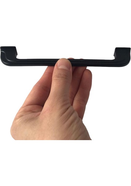 Peri Kulp 128 mm Siyah Mutfak Kulpu Çekmece Dolap Kapak Kulbu Metal Mobilya Dolabı Kulpları