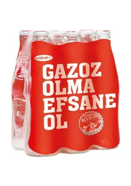 Efsane Uludağ Gazoz 6X250 Ml