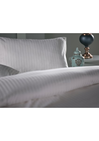 Saten Artline Nevresim Takımı Çift King Size - Beyaz fiyatları