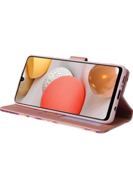 Ile Uyumlu Samsung Galaxy A42 5g Premium Mermer Vintage Pu Deri Manyetik Kapatma Kılıfı Kayışlı Kapaklı (Yurt Dışından) fırsatları