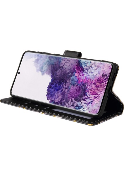 Ile Uyumlu Samsung Galaxy S21 5g Premium Mermer Vintage Pu Deri Manyetik Kapatma Kılıfı Kayışlı Kapaklı (Yurt Dışından) fırsatları