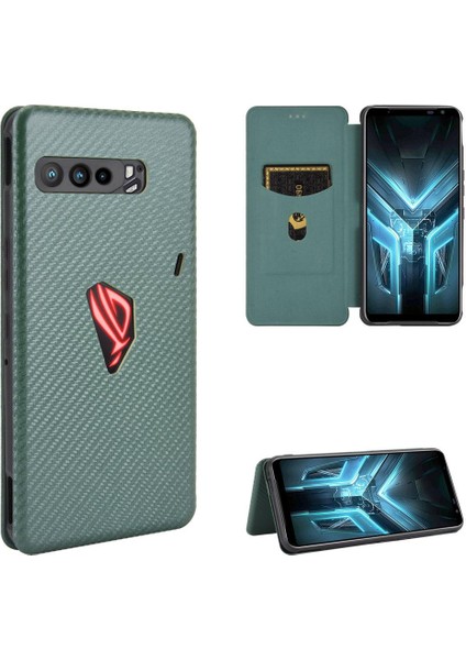 Asus Rog Telefon 3 ZS661KS Tam Koruma Manyetik Karbon Fiber Için Kılıf (Yurt Dışından) modelleri