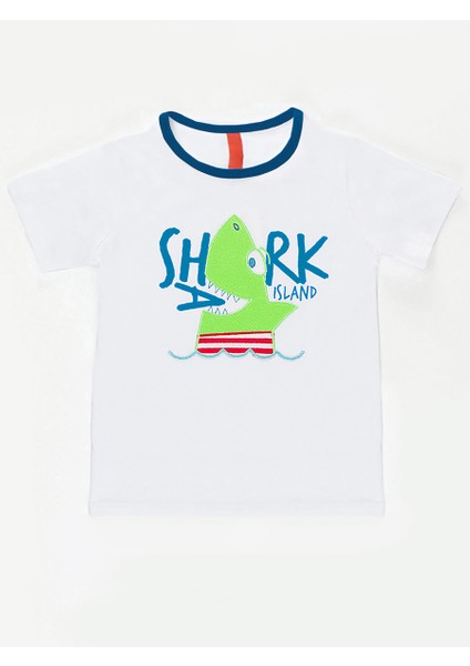 Shark Island Erkek Çocuk T-shirt Şort Takım