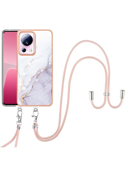 Xiaomi 13 Lite 5g Tampon Mermer Anti-Scratch Yumuşak Crossbody Kayış (Yurt Dışından) fırsatları