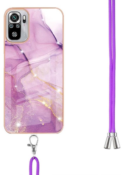 Xiaomi Redmi Için Not 10 4g Tampon Mermer Crossbody Kordon Askısı (Yurt Dışından) modelleri