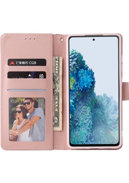 Ile Uyumlu Samsung Galaxy S20 Plus 5g Premium Mermer Vintage Pu Deri Manyetik Kapatma Kılıfı Kayışlı Kapaklı (Yurt Dışından) fırsatları