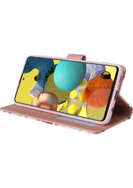 Ile Uyumlu Samsung Galaxy A51 5g Premium Mermer Vintage Pu Deri Manyetik Kapatma Kılıfı Kayışlı Kapaklı (Yurt Dışından) fırsatları