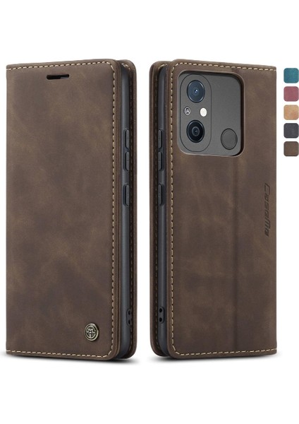 Xiaomi Redmi Için Flip Case 11A 4g Kılıf Kart Yuvası Kickstand Flip Folio Kitap (Yurt Dışından) modelleri