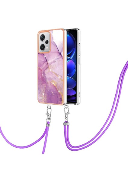 Xiaomi Redmi Için Not 12 Pro Artı 5g Mermer Crossbody Kordon Askısı (Yurt Dışından)