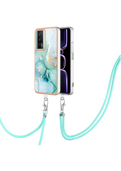 Xiaomi Poco F5 Pro 5g Mermer Tampon Anti-Scratch Yumuşak Crossbody (Yurt Dışından)