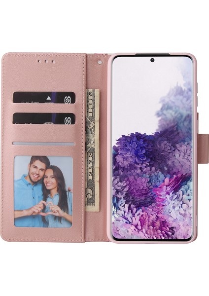 Ile Uyumlu Samsung Galaxy S21 5g Premium Mermer Vintage Pu Deri Manyetik Kapatma Kılıfı Kayışlı Kapaklı (Yurt Dışından) modelleri