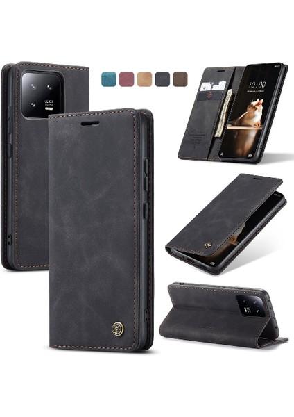 Xiaomi 13 Için Flip Case Folio Kitap Durumda Kart Yuvası Kickstand Manyetik (Yurt Dışından) fiyatları
