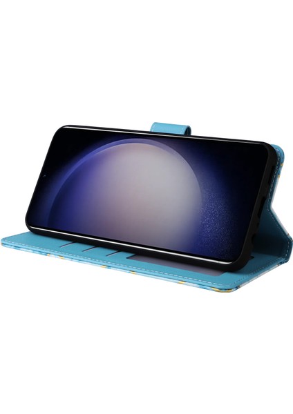 Ile Uyumlu Samsung Galaxy S24 5g Premium Mermer Vintage Pu Deri Manyetik Kapatma Kılıfı Kayışlı Kapaklı (Yurt Dışından) modelleri