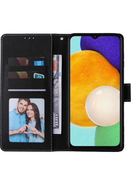 Ile Uyumlu Samsung Galaxy A13 5g Premium Mermer Vintage Pu Deri Manyetik Kapatma Kılıfı Kayışlı Kapaklı (Yurt Dışından) modelleri