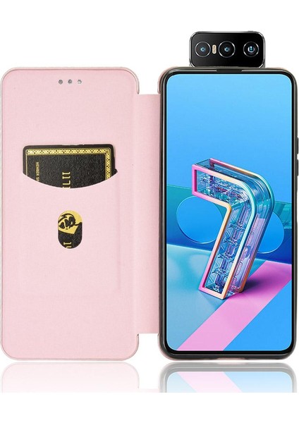 Colorful Shop Asus Zenfone 7 ZS670KS Kart Ekleme Için Kılıf Tam Koruma Deri (Yurt Dışından)