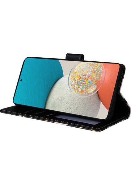 Ile Uyumlu Samsung Galaxy A53 5g Premium Mermer Vintage Pu Deri Manyetik Kapatma Kılıfı Kayışlı Kapaklı (Yurt Dışından) fırsatları