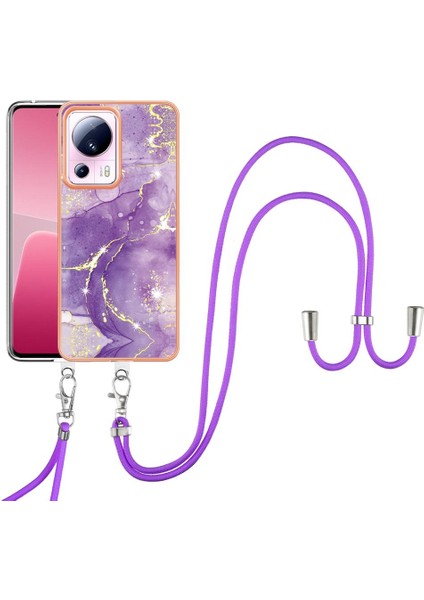 Xiaomi 13 Lite 5g Tampon Mermer Anti-Scratch Yumuşak Crossbody Kayış (Yurt Dışından) fiyatları