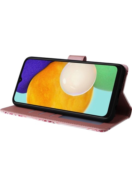 Ile Uyumlu Samsung Galaxy A13 5g Premium Mermer Vintage Pu Deri Manyetik Kapatma Kılıfı Kayışlı Kapaklı (Yurt Dışından) fırsatları
