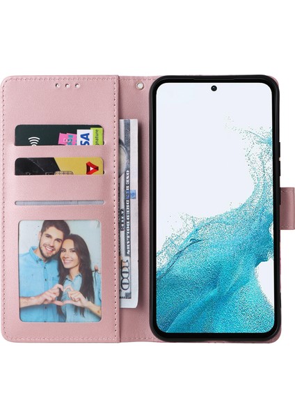 Ile Uyumlu Samsung Galaxy A54 5g Premium Mermer Vintage Pu Deri Manyetik Kapatma Kılıfı Kayışlı Kapaklı (Yurt Dışından) modelleri