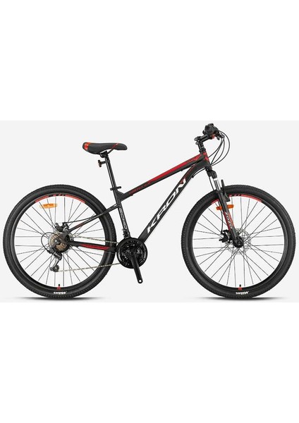 Vortex 4.0 - 27.5 Mtb - 16' - 21 Vites - M.dısc - Mat Siyah-Gri/kırmızı