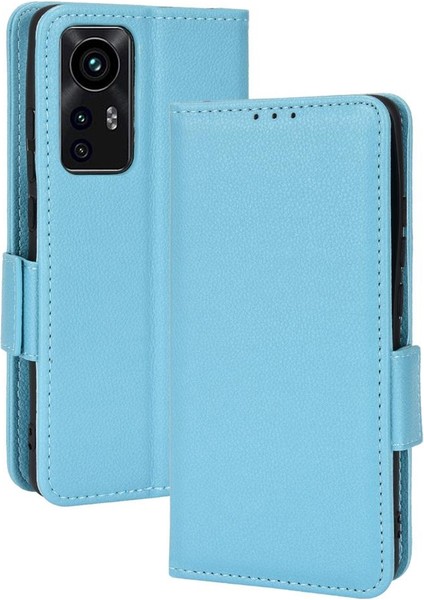 Xiaomi 12 Lite Için Kılıf Yan Toka Cüzdan Kart Yuvaları Tutucu Pu Deri (Yurt Dışından)