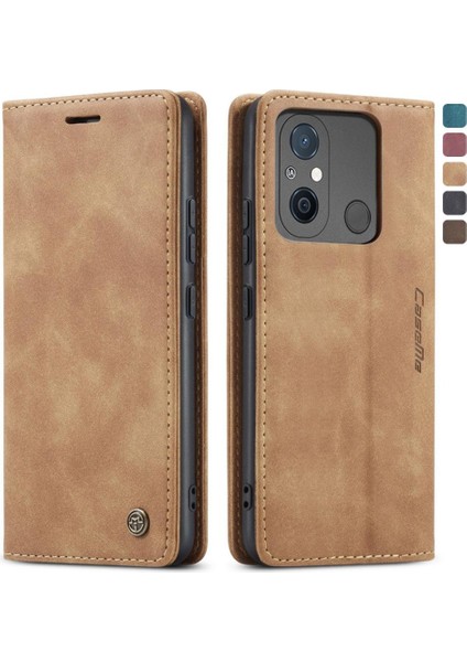 Xiaomi Redmi Için Flip Case 11A 4g Kılıf Kart Yuvası Kickstand Flip Folio Kitap (Yurt Dışından)