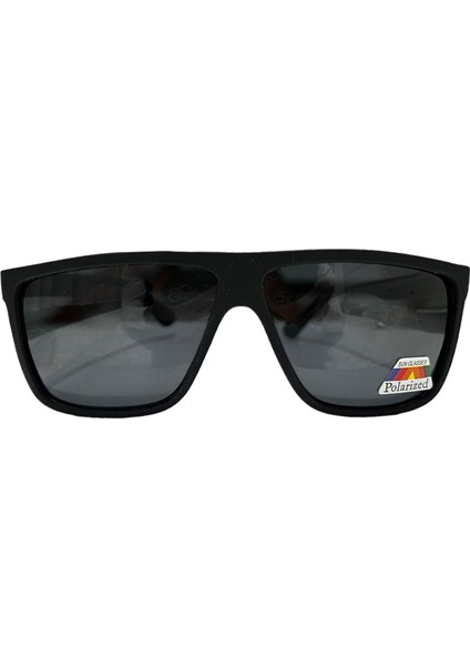Siyah Mat UV400 Erkek Güneş Gözlüğü 615308